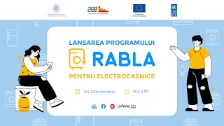 Lansarea programului „Rabla pentru electrocasnice” [upl. by Manara981]