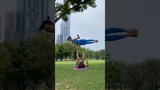 Pop ups beginer  acroyoga acro castaway yoga [upl. by Sheba]