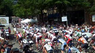 USA Cycling Pro Champs Road race start [upl. by Ylrebmyk]