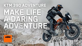 ADD SOME ADRENALIN TO YOUR DAILY ADVENTURES  KTM 390 ADVENTURE  KTM [upl. by Eeresid]