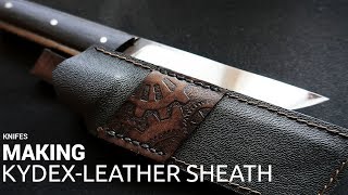 Making a Kydex Sheath for Wrench Knife [upl. by Fortunna]