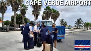 SAL ISLAND 🏝 AIRPORT 🛫 CAPE VERDEMost beautiful in Africa 🌍westcoastofafrica verde africa sal [upl. by Oidiple]