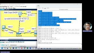 Routing Enrutamiento entre VLAN Con Switch Multicapa L3 Switch [upl. by Cher178]