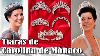 Las tiaras de la princesa Carolina de Mónaco [upl. by Nickles]