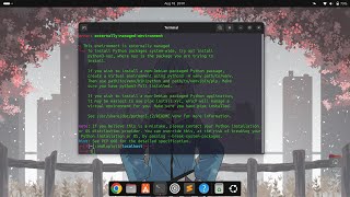 How to solve pip install error error externallymanagedenvironment [upl. by Netta]