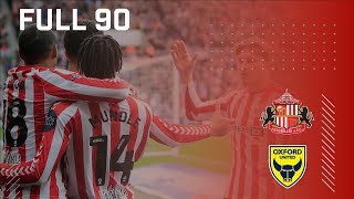 Full 90  Sunderland AFC v Oxford United [upl. by Icam]