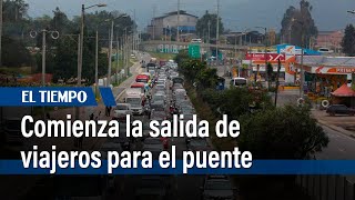 209000 viajeros saldrán de terminales de Bogotá en el primer puente de noviembre  El Tiempo [upl. by Carpio961]