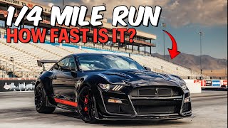 Shelby’s GT500 Code Red Runs 14 Mile In an Insane Record Time  Full Review amp Analysis [upl. by Ifok]