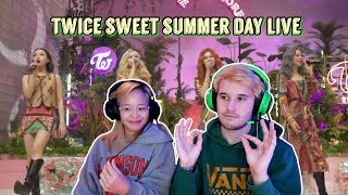 TWICE SPECIAL LIVE quotSWEET SUMMER DAYquot REACTION [upl. by Thad690]