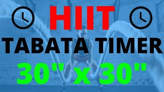 TABATA TIMER 3030 [upl. by Arluene]