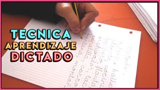 ESTRATEGIA DE APRENDIZAJE DICTADO  TIPOS DE DICTADO [upl. by Dettmer208]