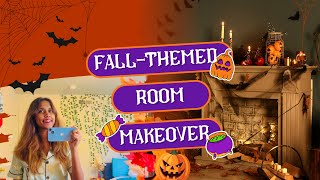 Fallthemed Room Makeover 🍁🍂 [upl. by Ecyned]