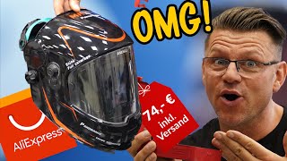 74 € 😳 AUTOMATIKHELM von ALIEXPRESS  ZU FRÜH GEFREUT  China Tools ⚒️ Test [upl. by Enyrat]