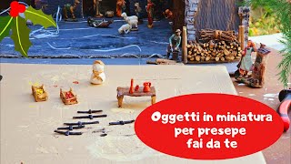 Oggetti Presepe Fai Da Te Con Il DAS [upl. by Atikihc]