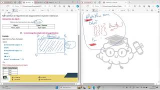 2éme tech info  Séances N°01 Algo  introdution  les actions elmentaires simples [upl. by Mohn]