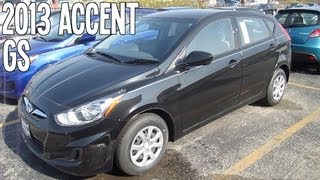 2013 HYUNDAI ACCENT GS Review Engine Start Up [upl. by Ladnar]