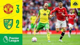 HIGHLIGHTS  Manchester United 32 Norwich City [upl. by Lessard169]