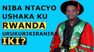 Dr Charles Kambanda Niba Ntacyo Ushaka Ku Rwanda Ukurikiranira Iki Ibyaho Wasarajwe NIki [upl. by Ahsaekal]