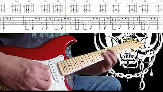 Motorhead  Louie Louie With Chords and Tab [upl. by Jeddy]