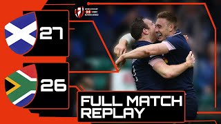 Scotlands FIRST sevens trophy  2016 London World Rugby Sevens Series Final [upl. by Akimit]