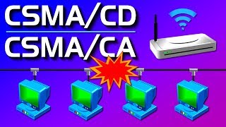 CSMACD and CSMACA Explained [upl. by Axia760]