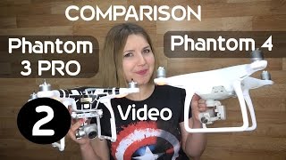 DJI Phantom 4 vs Phantom 3 Pro Part 2 [upl. by Sky]