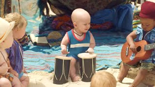 Evian Baby Commercial  New 2016  Dance Babies are Back [upl. by Halivah]