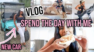 VLOG  SPEND THE DAY WITH ME  WE GOT A NEW CAR  TRYING NEW RECIPES  LoveLexyNicole [upl. by Mahmud]