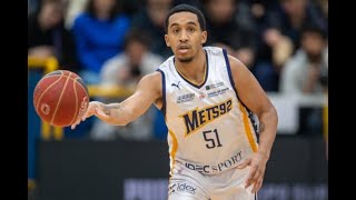 Tremont Waters Levallois vs Paris  17122022 [upl. by Hatch]