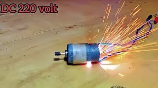 over volting on DC motors  550 DC motor high voltage experiment [upl. by Notniuqal]