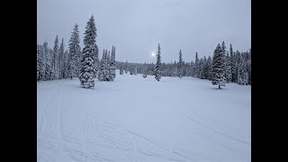 A great ski day at Discovery Ski Area  the advantages of Winter RV Life [upl. by Akisey]