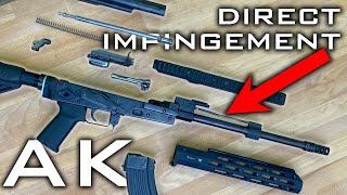 Direct Impingement AK  the ONLY one in the world [upl. by Eicyak]