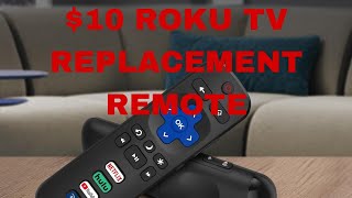 2 Pack 10 ROKU TV Replacement Remote  2 REMOTES FOR 10  Tcl  Hisence  Onn [upl. by Huai844]