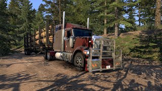 A Montana Legend  A Tribute to Darrell Ward  American Truck Simulator [upl. by Laflam]