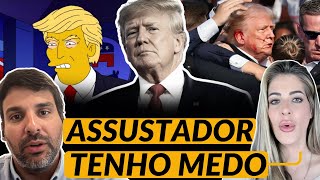 O AT3NTAD0 contra TRUMP e o EPISÓDIO dos SIMPSONS retirado do ar [upl. by Malvina915]