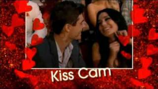 Zac Efron and Vanessa Hudgens Kiss Cam MMAs 2010 HQ [upl. by Goldy]