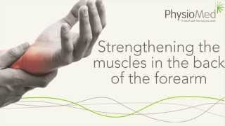 Physio Med  Wrist Stretching and Strengthening Exercises Occupational Physiotherapy [upl. by Aicenra]