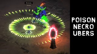 D2R Poison Necro Ubers 1 to Zod Challenge [upl. by Yennaiv]