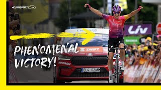 2022 Tour de France Femmes  Stage 4 Last Km  Eurosport [upl. by Iruy561]