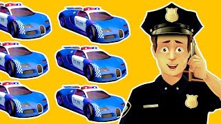 Desenhos animados COMPLETO 30 MIN Desenhos de carro de polícia Carro polícia infantil Carrinho [upl. by Cohbath]