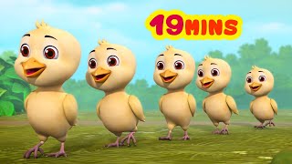 ஐந்து கோழி குஞ்சுகள்  Number Song amp much more  Tamil Rhymes for Children  Infobells [upl. by Hamrnand46]