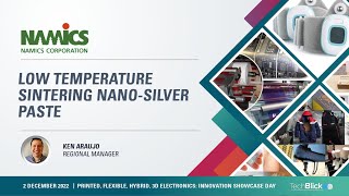 NAMICS Technologies  Low temperature sintering nano silver paste [upl. by Suirauqed]