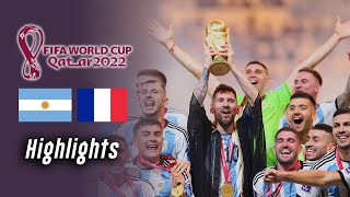 Hasil Final Piala Dunia 2022  Argentina 3 4  2 3 Prancis [upl. by Canfield]