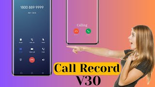 Vivo v30 5g Me Call Recording Setting Kaise Kare  Auto Call Recording In Vivo v30 5g [upl. by Vigen]