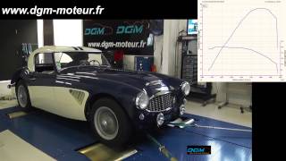 AUSTIN HEALEY 3000 MKIII  Dijon Gestion Moteur [upl. by Aneleairam225]