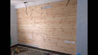 How to Install Pinewood Paneling  Inscription Interiors [upl. by Blackington]