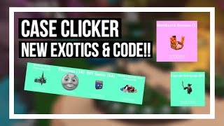 Case Clicker  NEW CODE RARE amp EXOTICS [upl. by Samira]