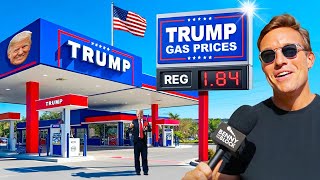 I Built A Trump Gas Station And Charged 184 Per Gallon  What Happened Next is INSANE [upl. by Viridis]