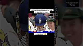 Shane Warne 6 wickets in an over world record [upl. by Eerahs]