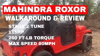 Mahindra Roxor Walkaround  Roxor Review [upl. by Aniretak967]